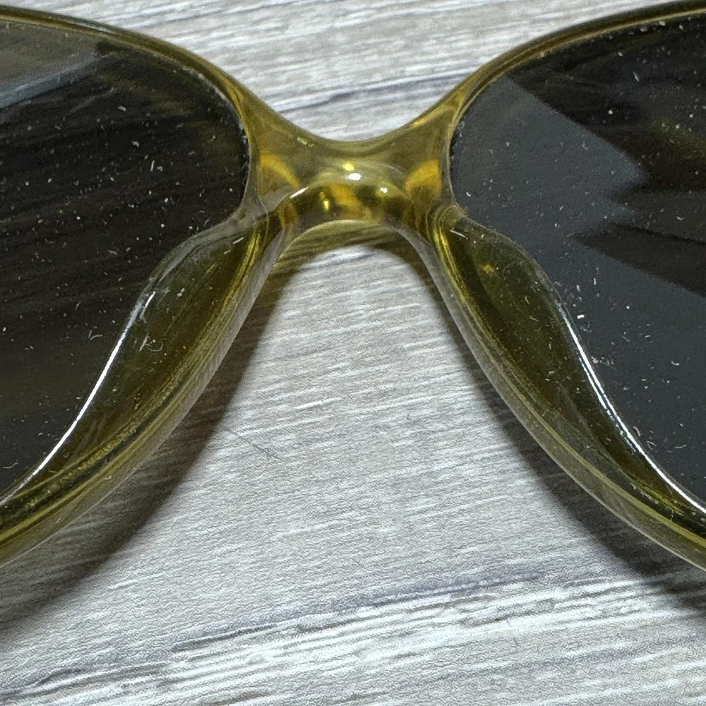 Carrera 5577 Eyeglasses Frames 50 Green Oval Made in Germany Lenses need Replace